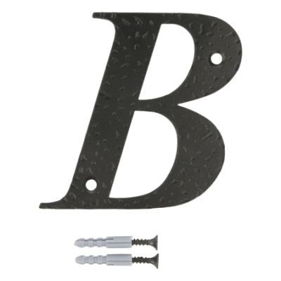 Litera B negru 17557