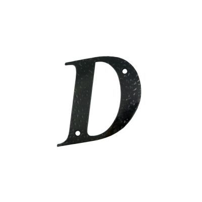 Litera D negru 17559