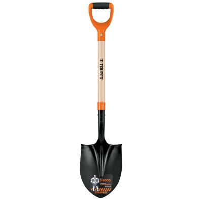 Lopata cu varf ascutit cu coada din lemn si maner L 103cm TRU 17160