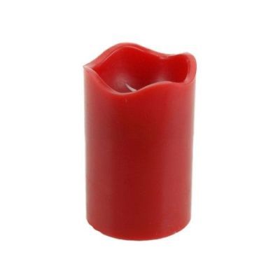 Lumanari cu led rosu 5x6.5cm ACA200020