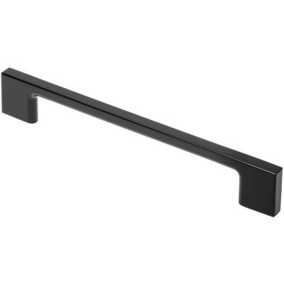 Maner metalic 480.32-96mm nichel negru 14415