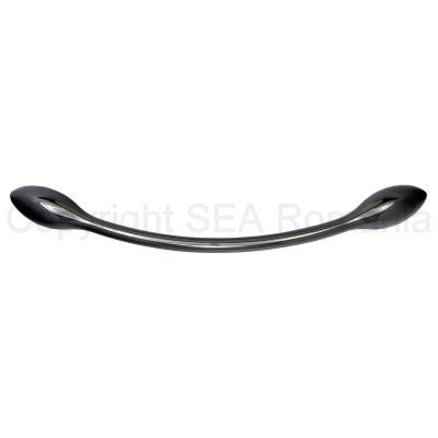 Maner metalic 480.58 128mm nichel negru 14495