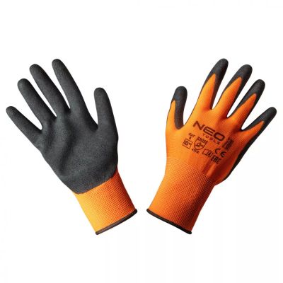 Manusi de lucru din poliester acoperit cu Latex 3131X marimea 10 97-641-10