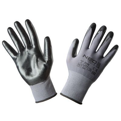 Manusi de lucru, nylon acoperit cu nitril 4131x, marimea 10 97-616-10