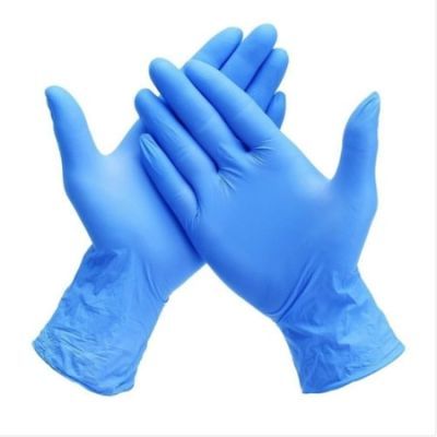 Manusi examinare nitril, fara pudra, pura comfort blue - S, 100 Buc/set
