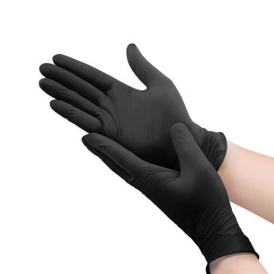 Manusi nitril 100/set S-negru