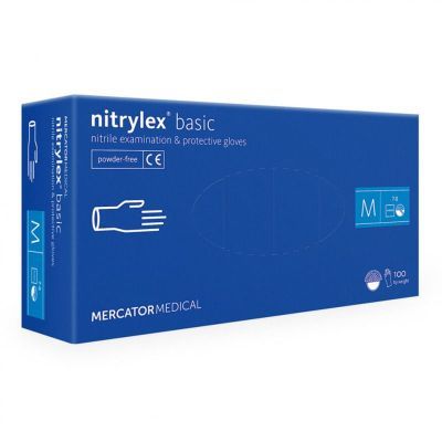 Manusi nitril Blue 100/SET M 90028496