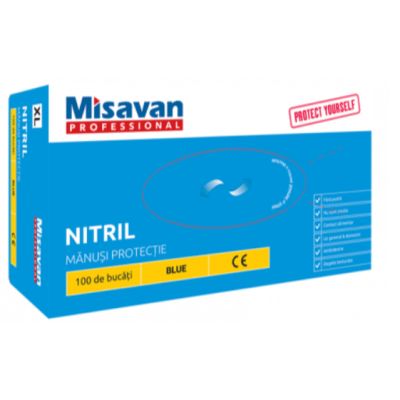 MANUSI NITRIL BLUE 100/SET XL 90028519