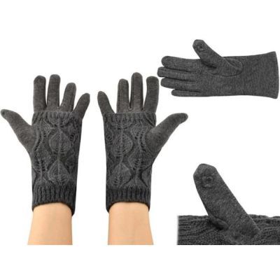 Manusi tactile gri 6412