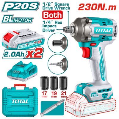 Masina de insurubat cu impact 2in1 cu acumulator 20v TOTAL TIWLI20236E