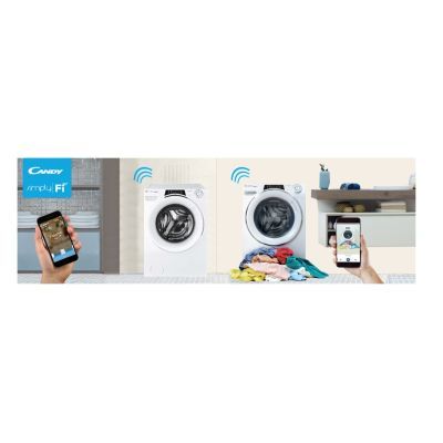Masina de spalat cu uscator Candy, Rapid'O, 9+6 KG, 1400 rpm, Wi-fi