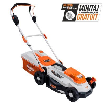 Masina de tuns gazon pe acumulator ruris rxi3324e