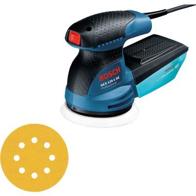 Slefuitor cu excentric 250 W 125 Bosch mm GEX 125-1 AE Professional