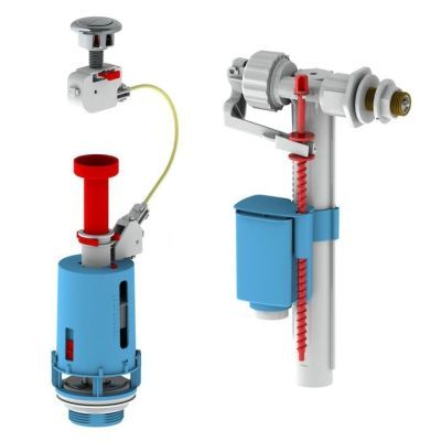 Mecanism wc 2butoane 3/6l cu robinet flotor MSF-sanobi (1/12)