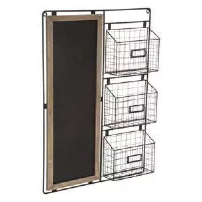 Memo slate Basket 50X70 Black 182095