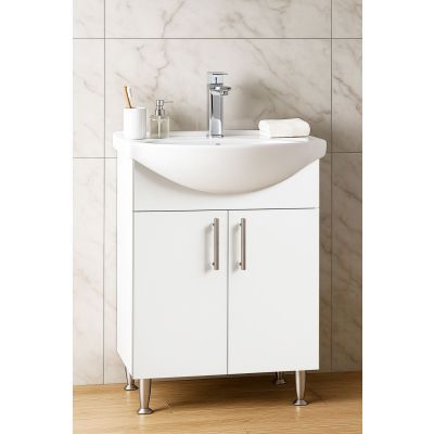 Mobilier MASCA+LAVOAR S001 in ECO 55CM alb 16822 Mobilier MASCA+LAVOAR S001 in ECO 55CM alb 16822
