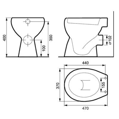 Monobloc Roma NEW R10 orizontal K07-015-ex3