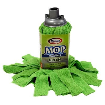 Mop microfibra M green