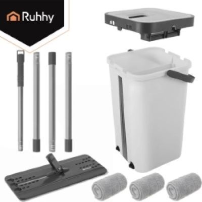 Mop Ruhhy cu doua camere, 11L cu huse 27232