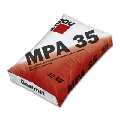 Tencuiala, Baumit MPA 35, interior / exterior, 40 kg