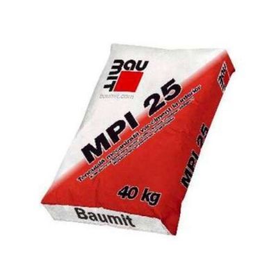 Tencuiala, Baumit MPI 25, interior, 40 kg