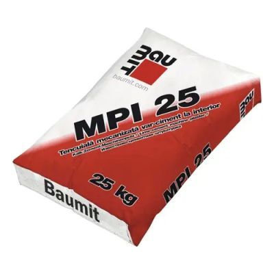 Tencuiala MECANIZATA VAR-CIMENT de interior MPI25 /25KG 200468