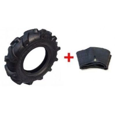 Cauciuc si camera motocultor 3.50-6 - 4PR, Gpa00051