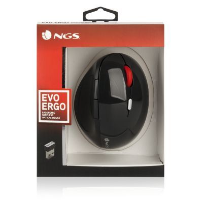 Mouse fara FIR 2.4 GHZ Evoergo negru Ngs Mouse fara FIR 2.4 GHZ Evoergo negru Ngs