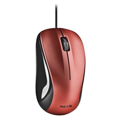 Mouse optic NGS Crew, 1200dpi, USB, rosu
