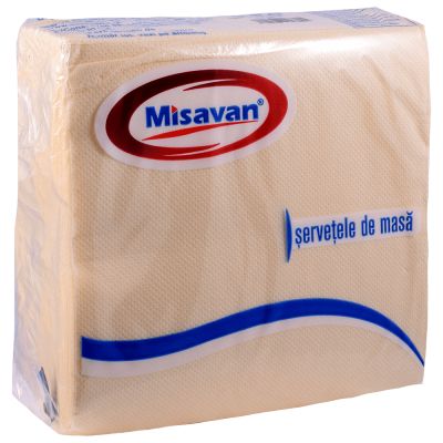 Msv servetele 20/set 33x33 crem 3 str 90030109