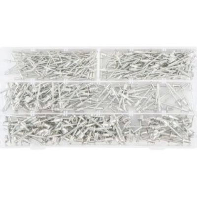 Nituri din aluminiu set de 400 de bucati 11-970