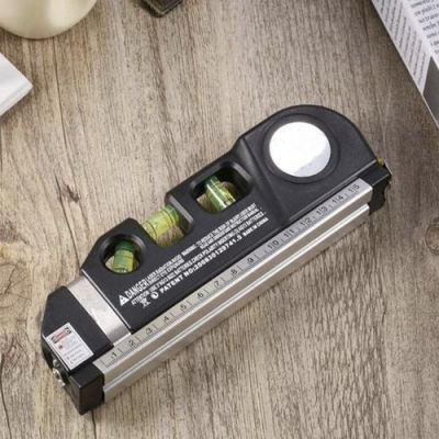 Nivel laser cu banda de masurare 250 cm 21747