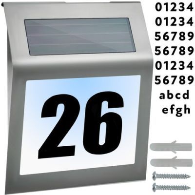 Numar de casa solar 24357