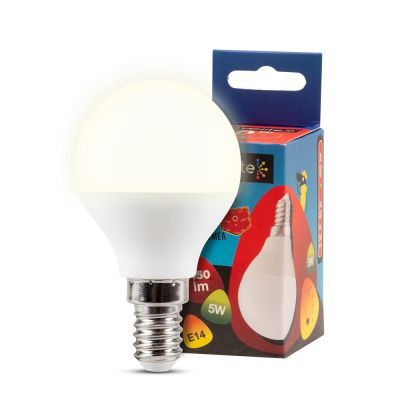 Nv bec led sferic 5W E14 3000K EL0081009