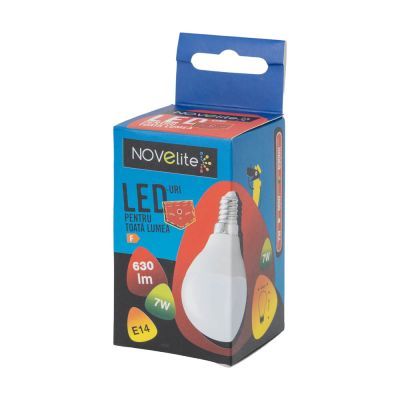 NV Bec LED sferic 7w E14 3000K EL0084219