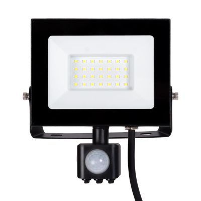NV proiector senzor led slim 30w cw negru seria5 el0078703