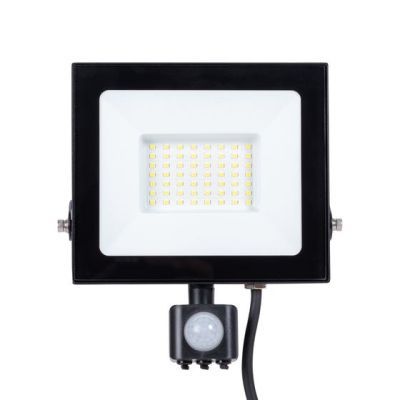 Nv proiector senzor led slim 50w cw negru v3 EL0078704