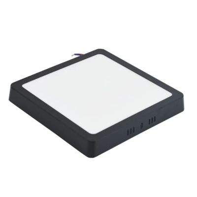 Nv spot aplicat patrat led 20w 6400k negru el75358