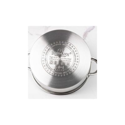 Oala inox 8.6L 24x19cm BH-1624