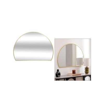 Oglinda Alice 90 x 65 cm metal auriu 212921 B