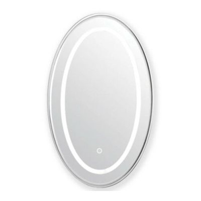 Oglinda baie cu iluminare LED 80X50 cm oval Gladys