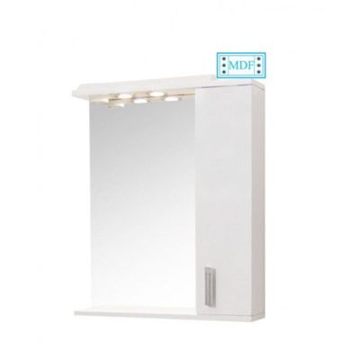 Oglinda ILUM.LED+PRIZA-INTRERUP.VERSATILLE 55CM alb 071-oov-55-alb