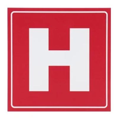 P0100 autocolant indicator Hidrant