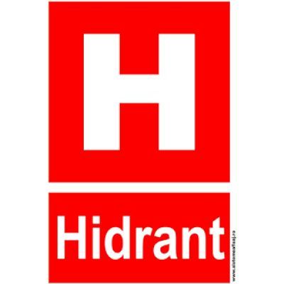 P0100 autocolant indicator Hidrant P0100 autocolant indicator Hidrant
