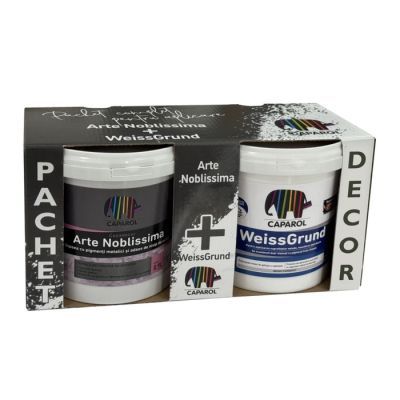 Pachet ARTE NOBLISSIMA 0.9 LT PALAZZO 5+WEISSGRUND 1 LT 901296 P4 Pachet ARTE NOBLISSIMA 0.9 LT PALAZZO 5+WEISSGRUND 1 LT 901296 P4