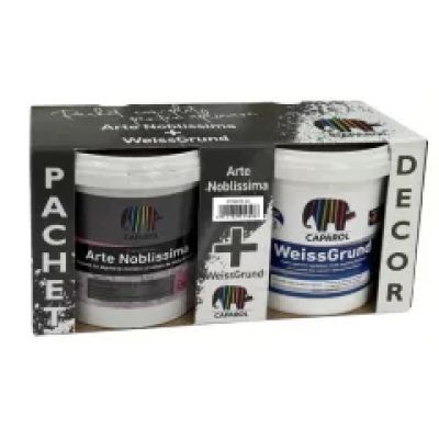Pachet ARTE NOBLISSIMA 0.9 LT VENATO 45+WEISSGRUND 1 LT 901296 P1