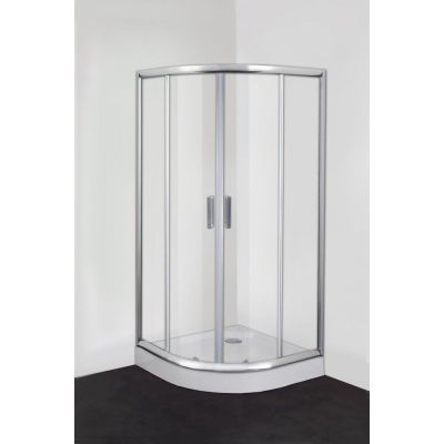 Pachet cabina DUS semirotunda 90X90X190+CAIDTA Q90c-p
