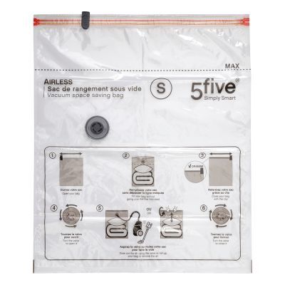 Pachet de 5 pungi de depozitare in vid parfumate Air-Flat