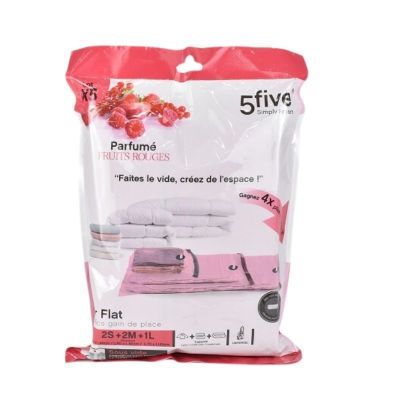 Pachet de 5 pungi de depozitare in vid parfumate Air-Flat