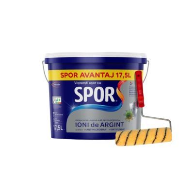 Pachet promo lavabila spor ioni argint 17.5L + trafalet